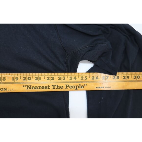 Ariat Mens Black Long Sleeve Work Shirt With Chest Pocket & Graphic Back Design - Picture 9 of 11